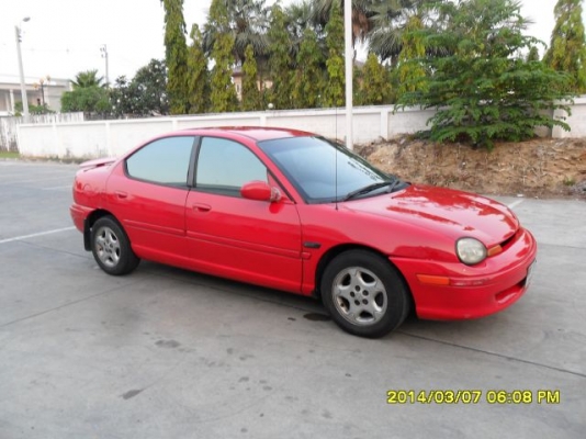 ขายรถทรงสปอร์ต ไคสเลอร์ นีออน ปี 98 เครื่องเดิม 2.0 เกียร์ธรรมดา ติดแก๊ส LPG ระบบหัวฉีด ภายในสวยๆ สะอาดๆ แอร์เย็นฉ่ำ วิทยุCD/JVC รถขับดีเลยครับ ประหยัดมาก ขายถูกครับ