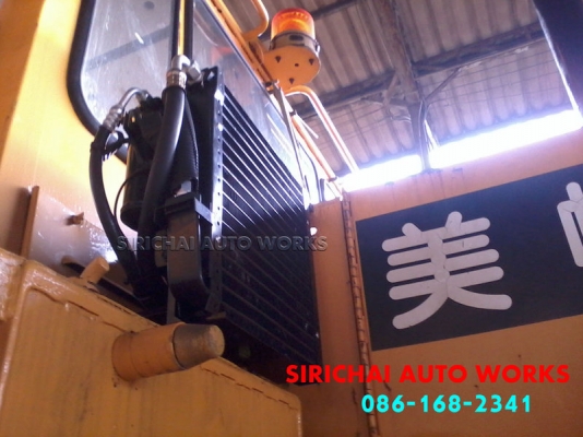 รับติดตั้งและซ่อม แอร์รถยนต์์ รถแทรกเตอร์ รถแบคโฮ รถเครน รถเกรด รถบด รถตัก รถหัวลาก CATERPILLAR SEM SAKAI AMMANN KOBELCO KOMUTSU JCB TCM SUMITOMO KAWASAKI RENAULT