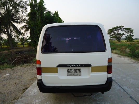 รถตู้  Toyota  hiace    เอกสารพร้อมโอน