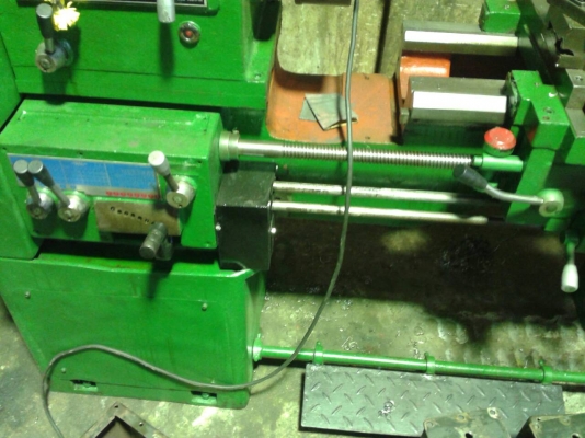 เครื่องกลึง TASHING 5 ฟุต รุ่น TS 700B เกียร์บล็อค 3 เพลา มีเบรค ไต้หวัน