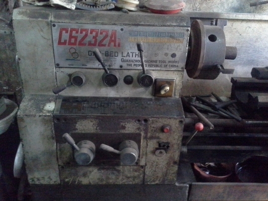 เครื่องกลึง TASHING 5 ฟุต รุ่น TS 700B เกียร์บล็อค 3 เพลา มีเบรค ไต้หวัน