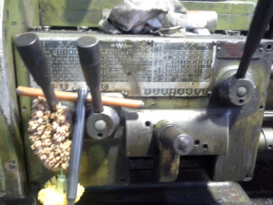 เครื่องกลึง TASHING 5 ฟุต รุ่น TS 700B เกียร์บล็อค 3 เพลา มีเบรค ไต้หวัน