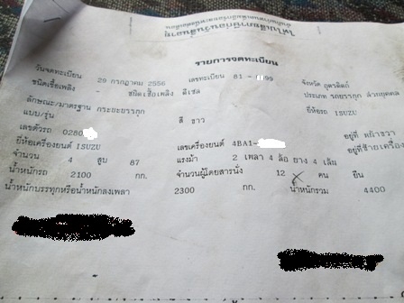 ขาย 4ล้อกลาง ISUZU TL หัวการ์ตูน