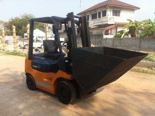 ขายฟอร์คลิฟต์ TOYOTA 7FG15 ( SPECS JAPAN )  เกียร์ AT  , HINHFORK  เสา 3 M ขอบคุณมากครับคุณบอย กทม