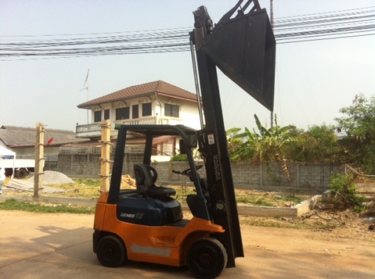 ขายฟอร์คลิฟต์ TOYOTA 7FG15 ( SPECS JAPAN )  เกียร์ AT  , HINHFORK  เสา 3 M ขอบคุณมากครับคุณบอย กทม