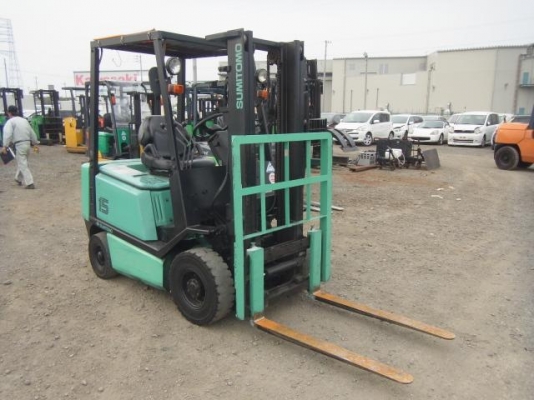 ขายฟอร์คลิฟต์ SUMITOMO  รับประกัน 1 ปี ( เล็กพริกขี้หนู ) (พร้อมติดตั้งแก๊สฟรี มูลค่า 15,000)  FG15 MT  เสา 3 M ,SIDE SHIP  สภาพพร้อมใช้งาน  สำหรับลูกค้าที่ต้องการสภาพเดิมแท้จากญี่ปุ่น