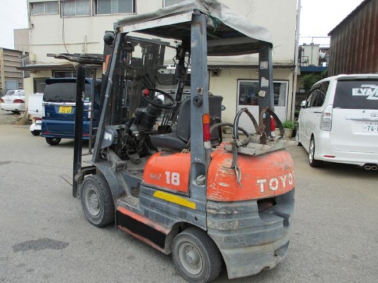 ขายฟอร์คลิฟต์ TOYOTA 6FG18 ,4 คอนโทล ,SIDE SHIFT  ขอบคุณมากครับลูกค้าจาก กทม. ( Specs Japan ) สภาพพร้อมใช้งาน  เดิมแท้จากญี่ปุ่น