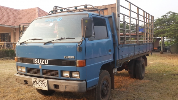 ขายด่วนหกล้อ115สั่งลุย NPR59LU5F Mสภาพพร้อมใช้ราคาโคตรถูกรีบโทร0801515451