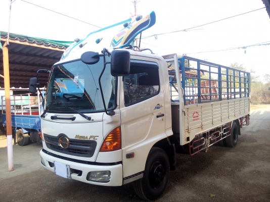 6 ล้อกลาง HINO *Euro.2*  MEGA FC4J 150 แรงม้า *ยาว 5.50 ม.* รถสวยเดิม+สวยจริง  *รถห้างแท้*