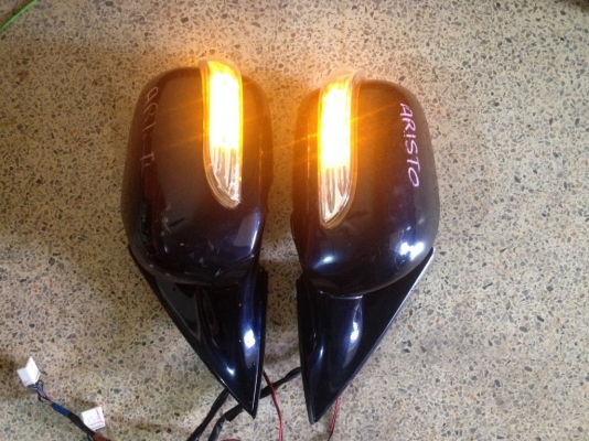 image กระจกมองข้าง toyota aristoไฟฟ้ามีไฟเลี้ยวเก่าญี่ปุ่นสภาพดี