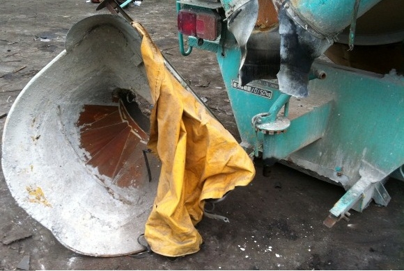 โม่ผสมคอนกรีต 5 คิว  ของญี่ปุ่น