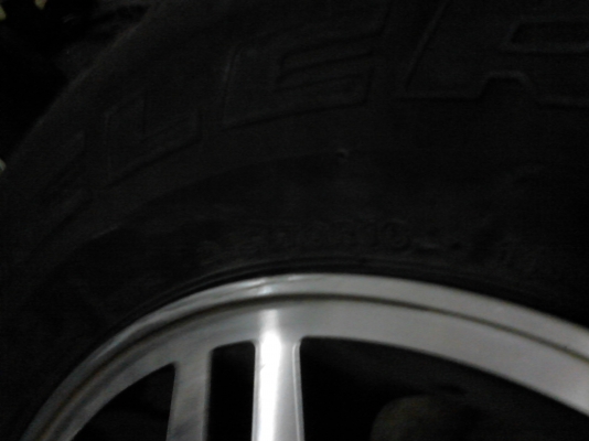 ขาย แม็ก HILANDER พร้อมยาง  BRIDGESTONE DUELER H/T ขาย 4 ล้อ  TEL..081-427-3941