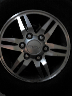 ขาย แม็ก HILANDER พร้อมยาง  BRIDGESTONE DUELER H/T ขาย 4 ล้อ  TEL..081-427-3941