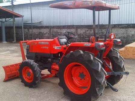 ขายรถไถ Kubota L 3408 (4WD) พร้อมมีดดันหน้า ขายรถไถ Kubota L 3408 (4WD) พร้อมมีดดันหน้า