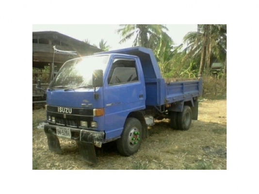 ขายดัมพ์ISUZU NKR 110แรง เครื่องดี แชสซีสวย เอกสารพร้อมโอน