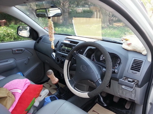 ขายกระบะตอนเดียวToyota Vigo 2.7 Single-Cab Silver CNG 3 ถังใต้ท้อง