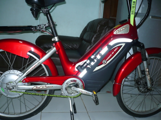 จักรยานlaติดเครื้อง