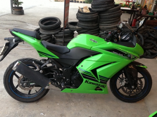 ขาย ninja250 ปี2012 ทะเบียนพร้อมโอน เครื่องดี วิ่งน้อยๆ