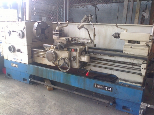 เครื่องกลึง 8 ฟุต รุ่นใหญ่ รุ่นหนัก มือหนึ่ง 500C x 1500