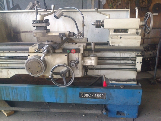 เครื่องกลึง 8 ฟุต รุ่นใหญ่ รุ่นหนัก มือหนึ่ง 500C x 1500