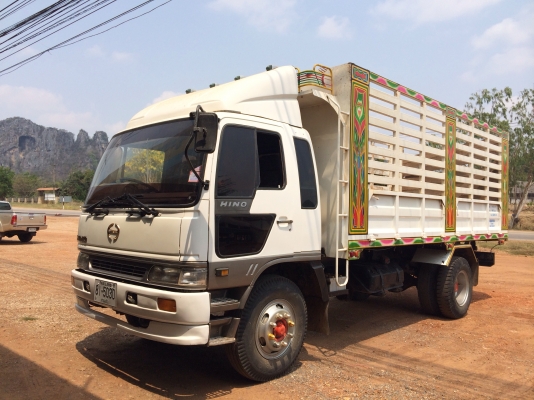 ขายรถ6 ล้อฮีโน่ กะบะดั๊มเกษตร เครื่อง HO7D 195 แรง สภาพดีพร้อมใช้