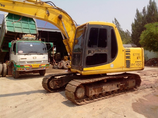 ขายด่วนแม็กโครKOMATSU   PC-120-6รถสวยเต็มพร้อมใช้เอกสารอินวอย