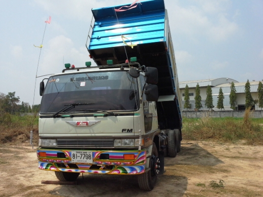 ขายด่วน รถสิบล้อ HINO FM3H 195 สองเพลา กระบะสามมิตร