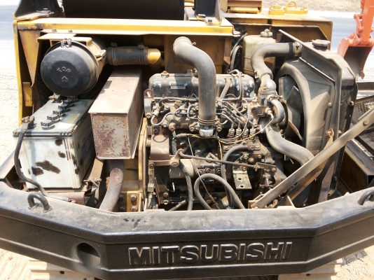 ขายรถขุดแบ็คโฮ  MITSUBISHI  ms 035   รถเก่านอกสภาพดีพร้อมใช้งาน มีเอกสารแจ้งจำหน่าย