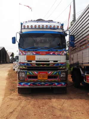 ขายรถบรรทุก ISUZU FXZ360 ดั้มพ์