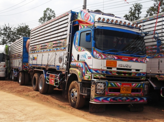 ขายรถบรรทุก ISUZU FXZ360 ดั้มพ์