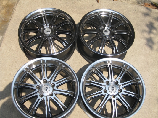 ล้อแม็ก wwork ขอบ17 114x5รู สภาพใหม่มาก ราคาถูกครับ