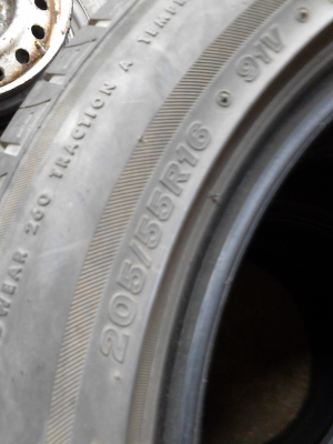 205/55R16 BRIDGESTONE TURANZA GR90  TEL.081-427-3941