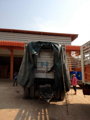 รถพ่วง 18ล้อ FUSO 627 รถออกศูนย์. เครื่องเดิมๆทั้งหมด