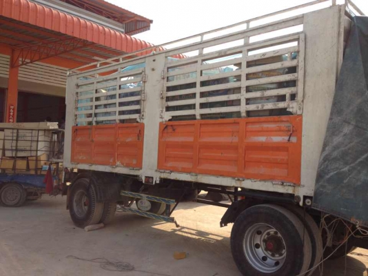 รถพ่วง 18ล้อ FUSO 627 รถออกศูนย์. เครื่องเดิมๆทั้งหมด