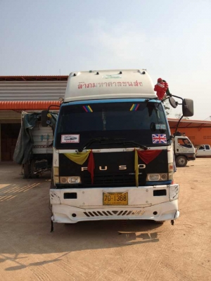 รถพ่วง 18ล้อ FUSO 627 รถออกศูนย์. เครื่องเดิมๆทั้งหมด