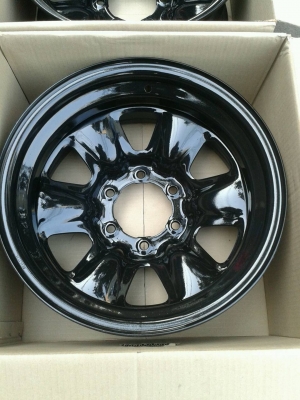 ขายล้อ OFF ROAD 16 ลบ 30 6 รู 139.7 สีขาวมุกขอบแดง ดำมุกขอบแดง และดำล้วน