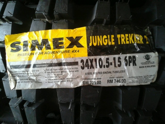 ขาย SIMEX 34R15 ราคาพิเศษ สุดคุ้มครับ