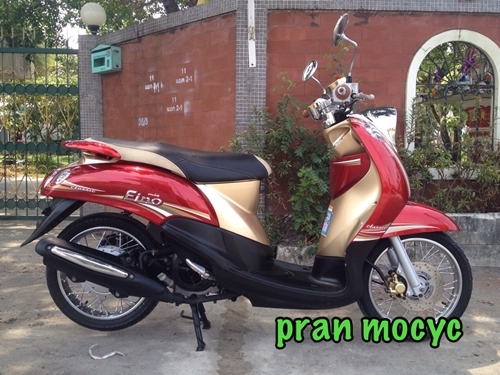 ขาย yamaha finoสีเเดงน้ำตาล ปี2555 ขาย yamaha finoสีเเดงน้ำตาล ปี2555