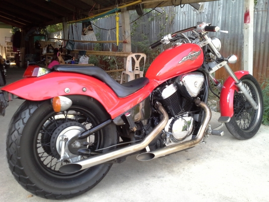 Honda Steed 400cc.สภาพพร้อมใช้ เครื่องดี ขี่สนุกไปเทียวหล่อเลยครับ