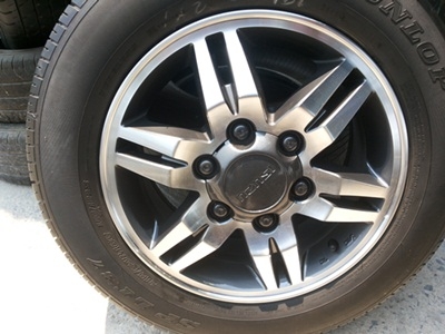 ขายล้อแม็กISUZU D-max HI -lander ขอบ 16 พร้อมยาง ขายล้อแม็กISUZU D-max HI -lander ขอบ 16 พร้อมยาง