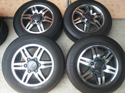 ขายล้อแม็กISUZU D-max HI -lander ขอบ 16 พร้อมยาง