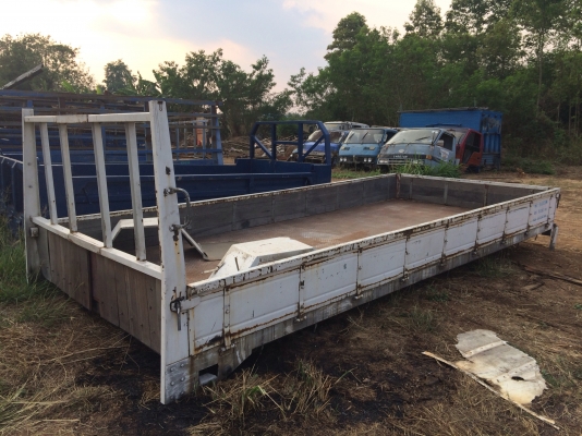 ขายกะบะเก่าถอดจากอีซูซุ NPR กว้าง 210 ซม ยาว 500 ซม