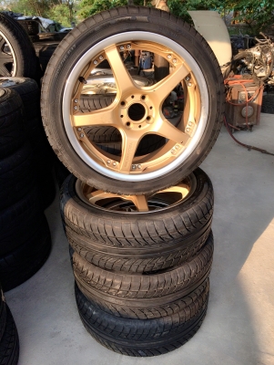 ขายแม็คใหม่ราคาถูก พร้อมยาง\%สภาพดี