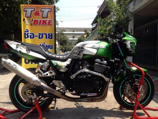 ต้ำพระราม2ขายKAWAZAKI ZRX1100 ปี2000อินวอย สรรพสามิตร สภาพแต่งเทพๆระบบไฟใช้ได้ครบ