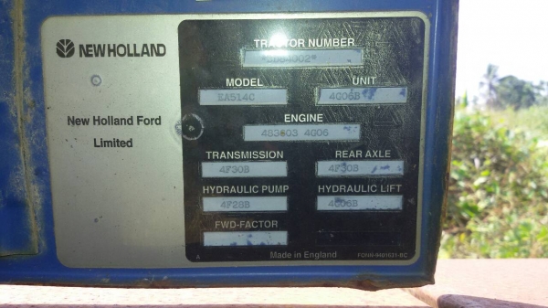 ขายรถไถ FORD 6640 เพลาเดี่ยว ไม่มีเอกสาร 3 จาน 7 จาน ใบมีดดันหน้า ราคา 400000