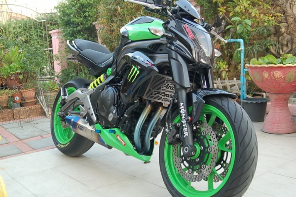 --Kawa ER6N 2o12 ล้อโตโหด ZX14 วิ่งน้อย สวยสุดของแต่งเพียบ<<ทะเบียนแท้>>--
