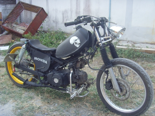 ร้อนเงินขาย ฮอนด้า ไนท์ 110cc แต่ง mini old school ทะเบียนพร้อมโอน ราคา13500