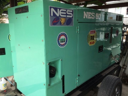 ขายเครื่องปั่นไฟ นิปปอน 60kva.