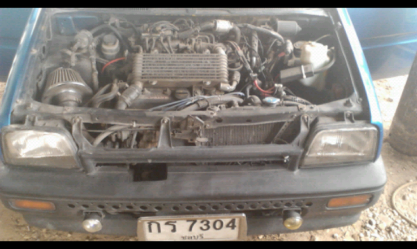 ขาย MIRA เครื่อง 1L ติดแก๊ส LPG เครื่องเสียงจัดเต็ม