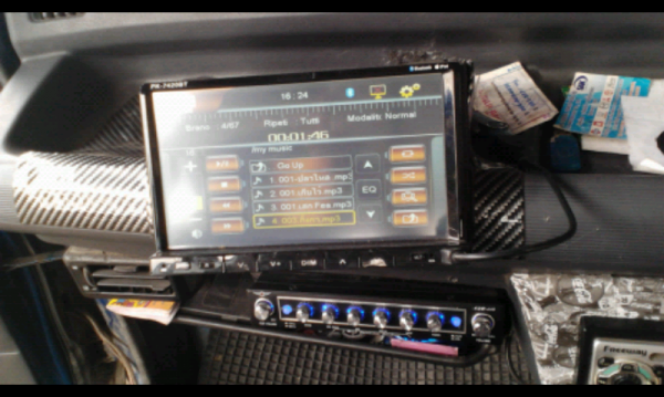 ขาย MIRA เครื่อง 1L ติดแก๊ส LPG เครื่องเสียงจัดเต็ม